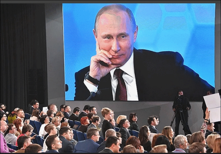 Пресс-конференция Владимира Путина в декабре 2019 года