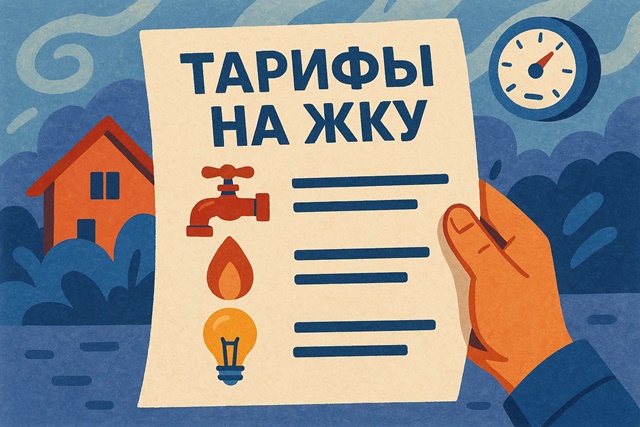 Тарифы на ЖКУ для населения Октябрьского муниципального района на 2024-2025 гг.
