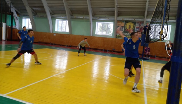 Октябрьские волейболисты – серебряные призеры областного турнира